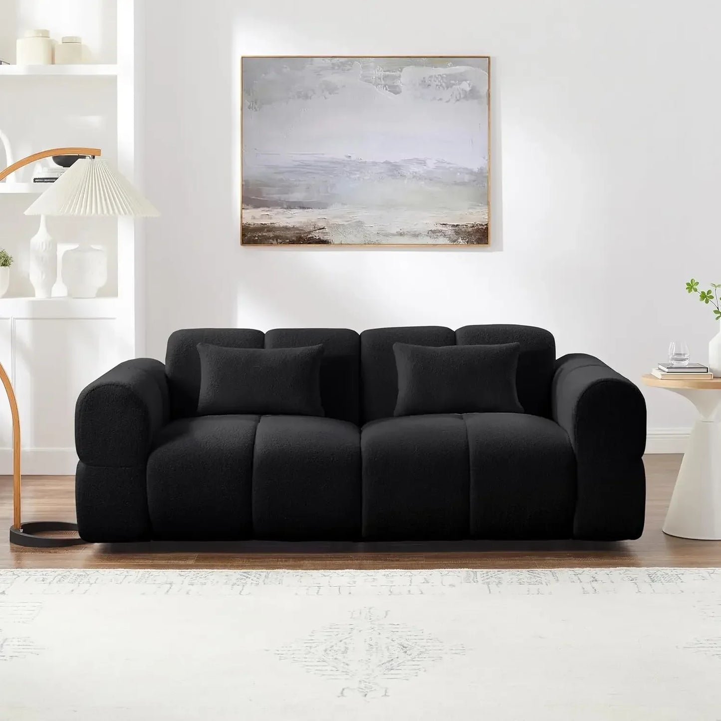 Guangbai Oversized Boucle Sofa Couch Living Room Comfort