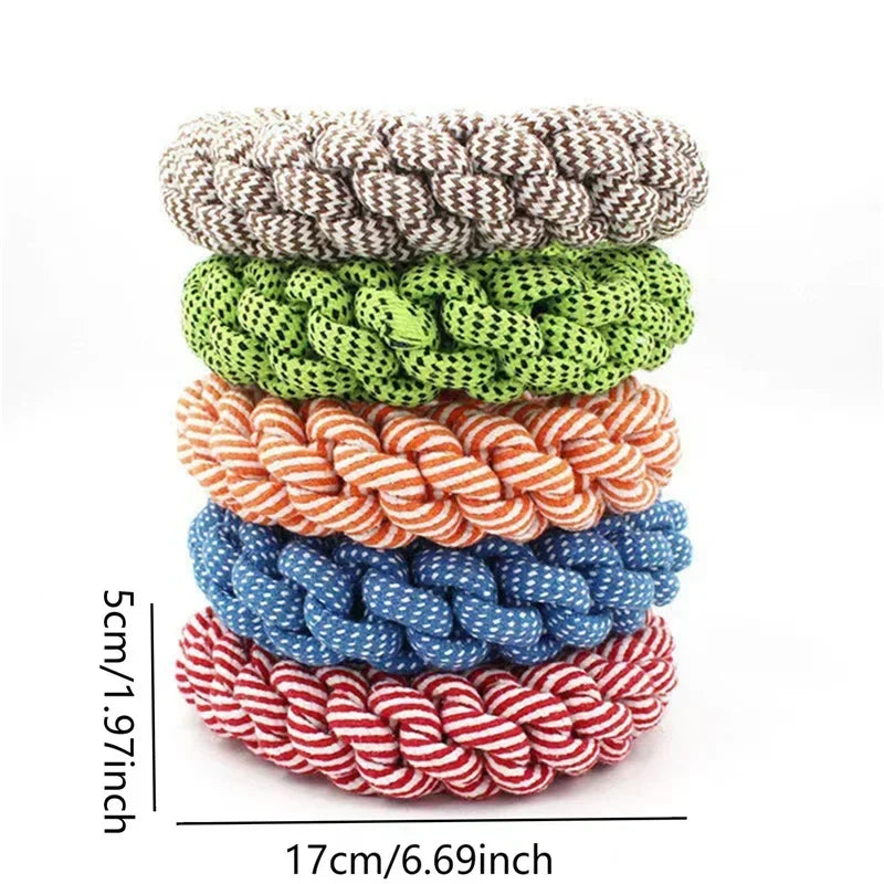 Laimala Pet Dog Rope Toy Durable Chew And Bite Resistant