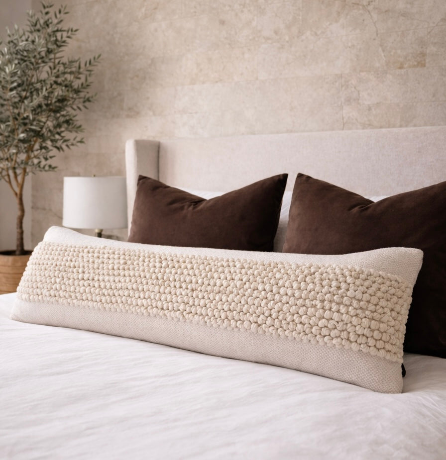 Morena Oversized Lumbar Pillow Cover Preorder For Cozy Home Decor