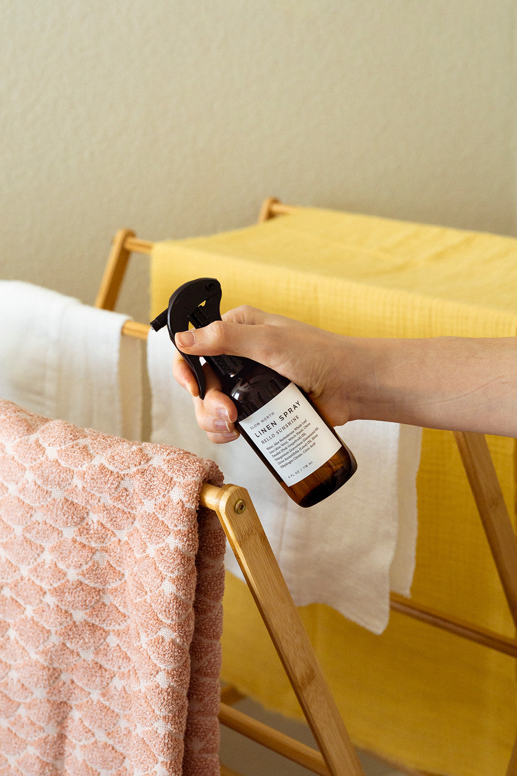Hello Sunshine Linen Spray Natural Citrus Blend With Grapefruit Geranium Lime