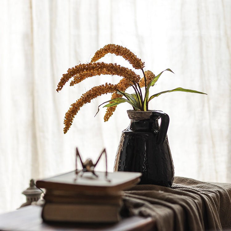 Artificial Millet Bundle Plant Handmade Realistic Decor