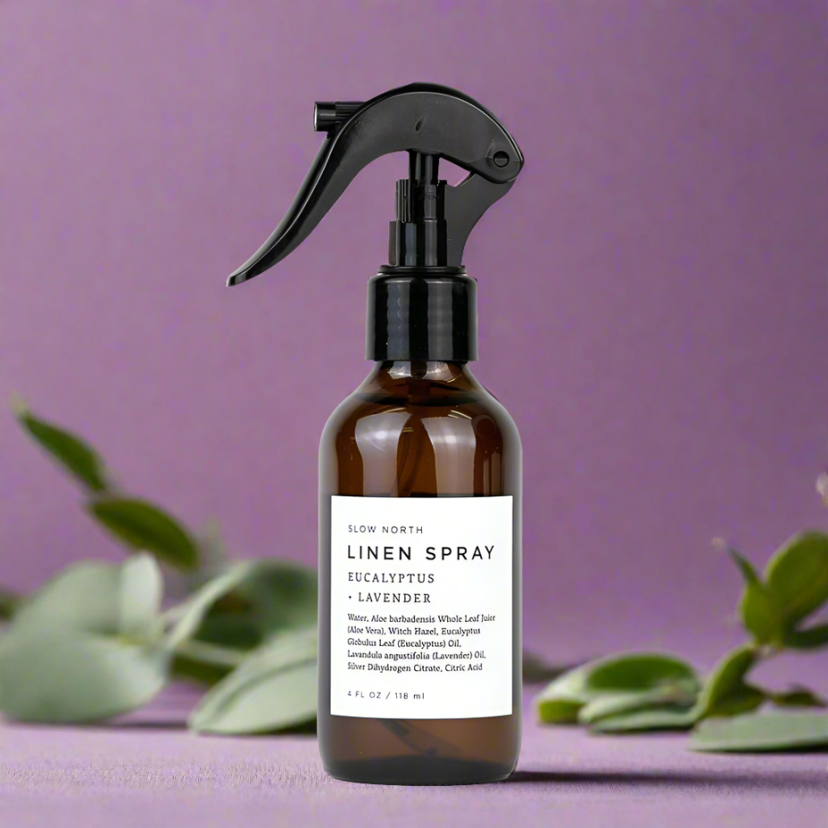 Natural Linen Spray Eucalyptus And Lavender Essential Oils