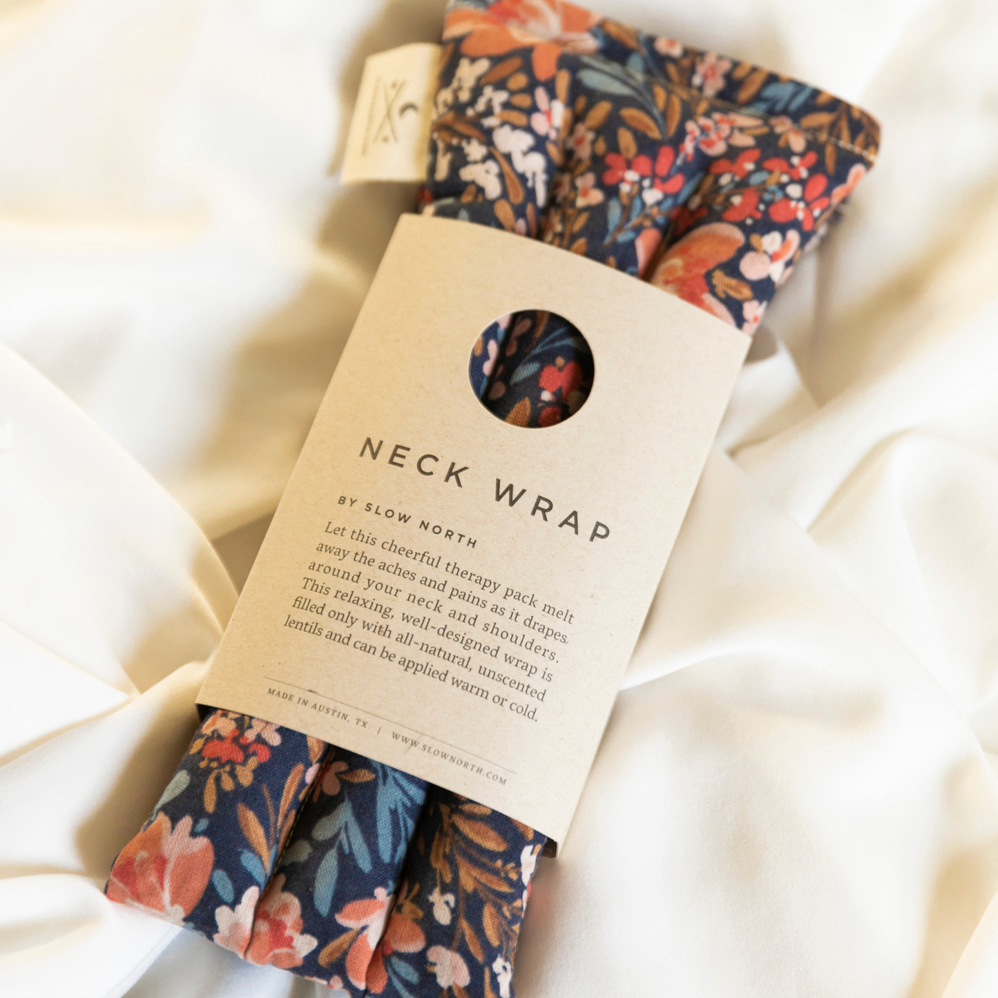 Pom Blossom Eye Mask and Neck Wrap Therapy Pack Bundle