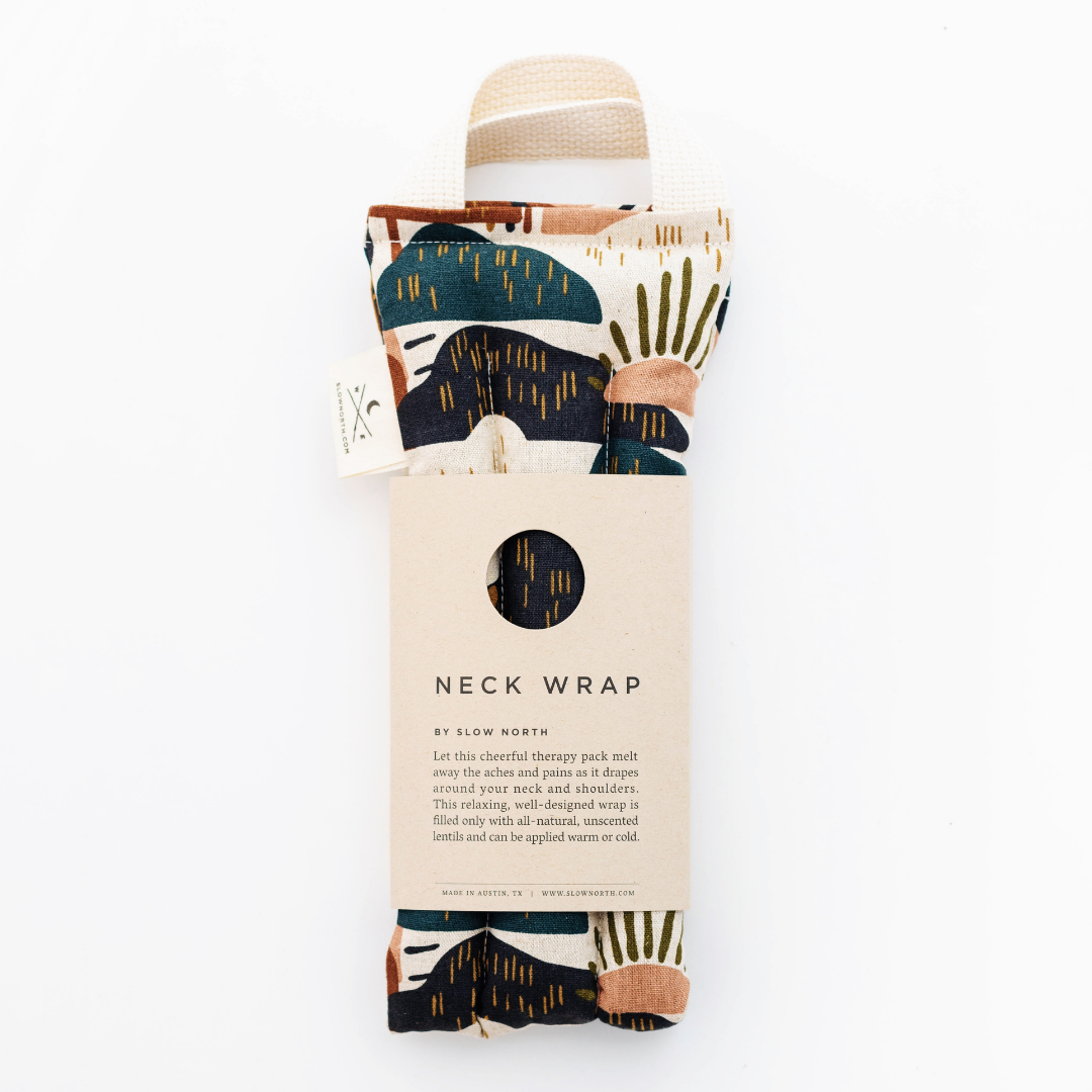 Rainbow Hill Neck Wrap For Relaxation And Tension Relief