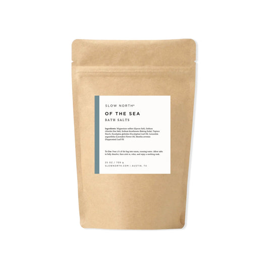 Of The Sea Bath Salts Refill Bag Natural Therapeutic Blend
