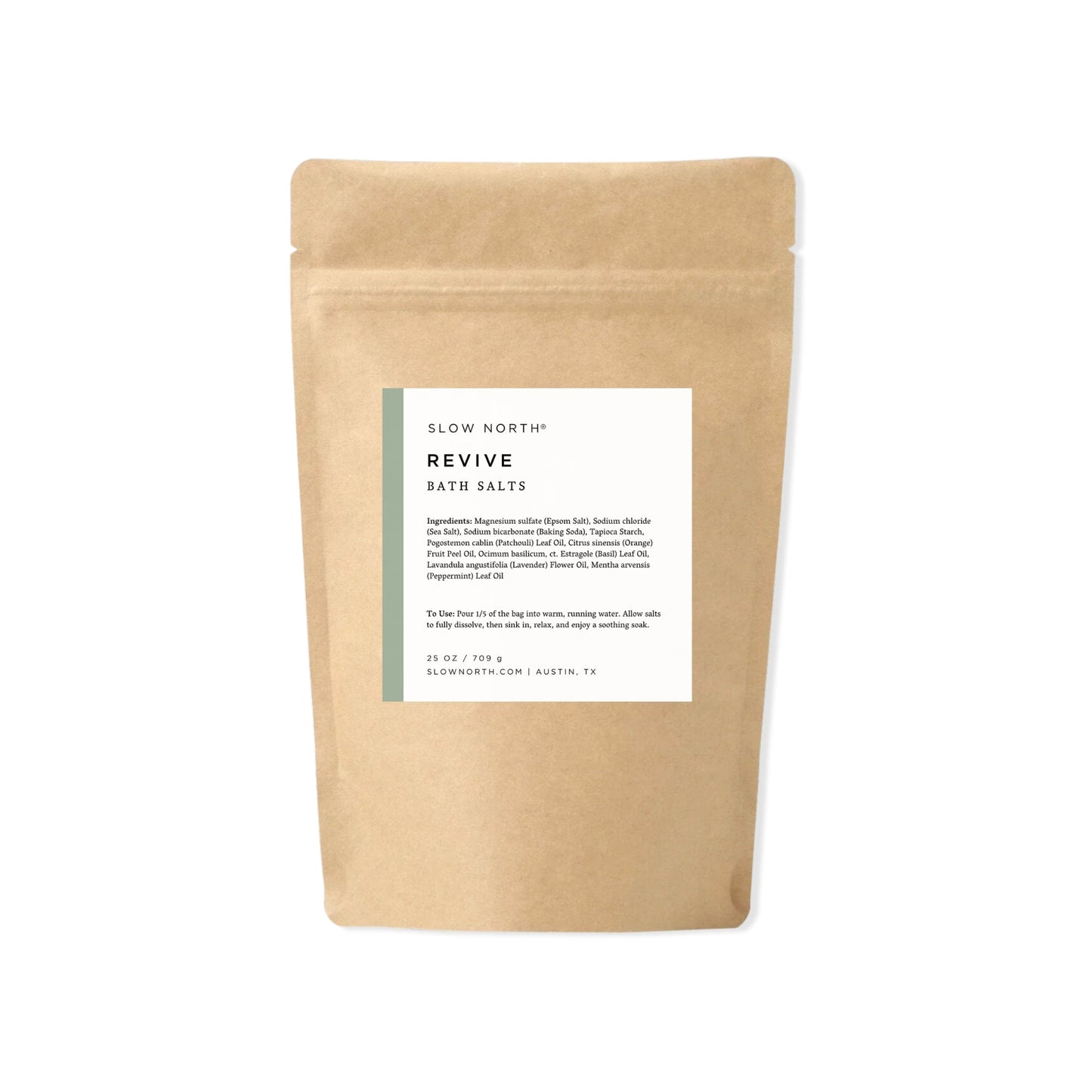 Revive Bath Salts With Lavender Orange Patchouli Epsom Sea Salt