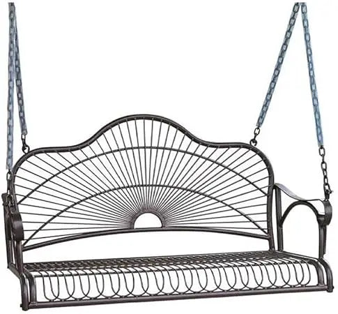 MKDK Hanging Porch Swing By International Caravan Outdoor