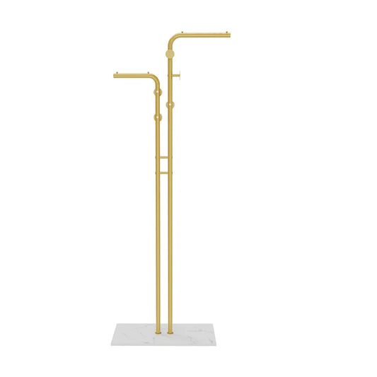 Wisfor Heavy Duty Metal Coat Rack Stand With 5 Hooks