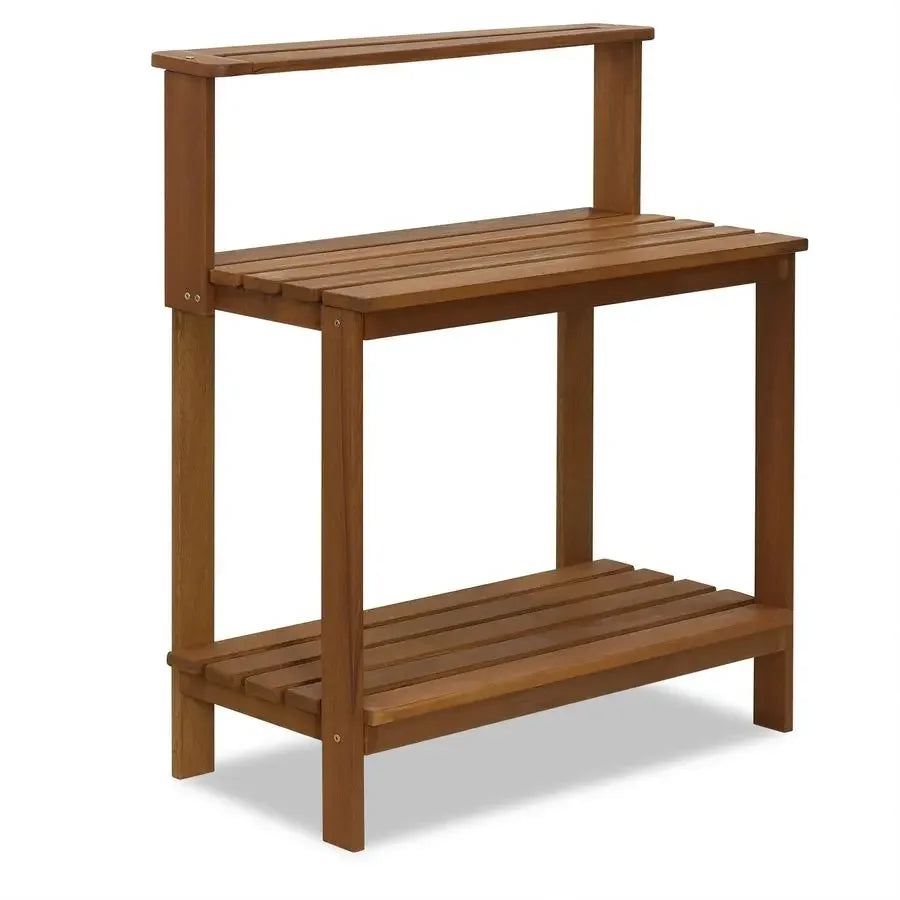 XMSJ Tioman Outdoor Potting Bench Hardwood Garden Workstation