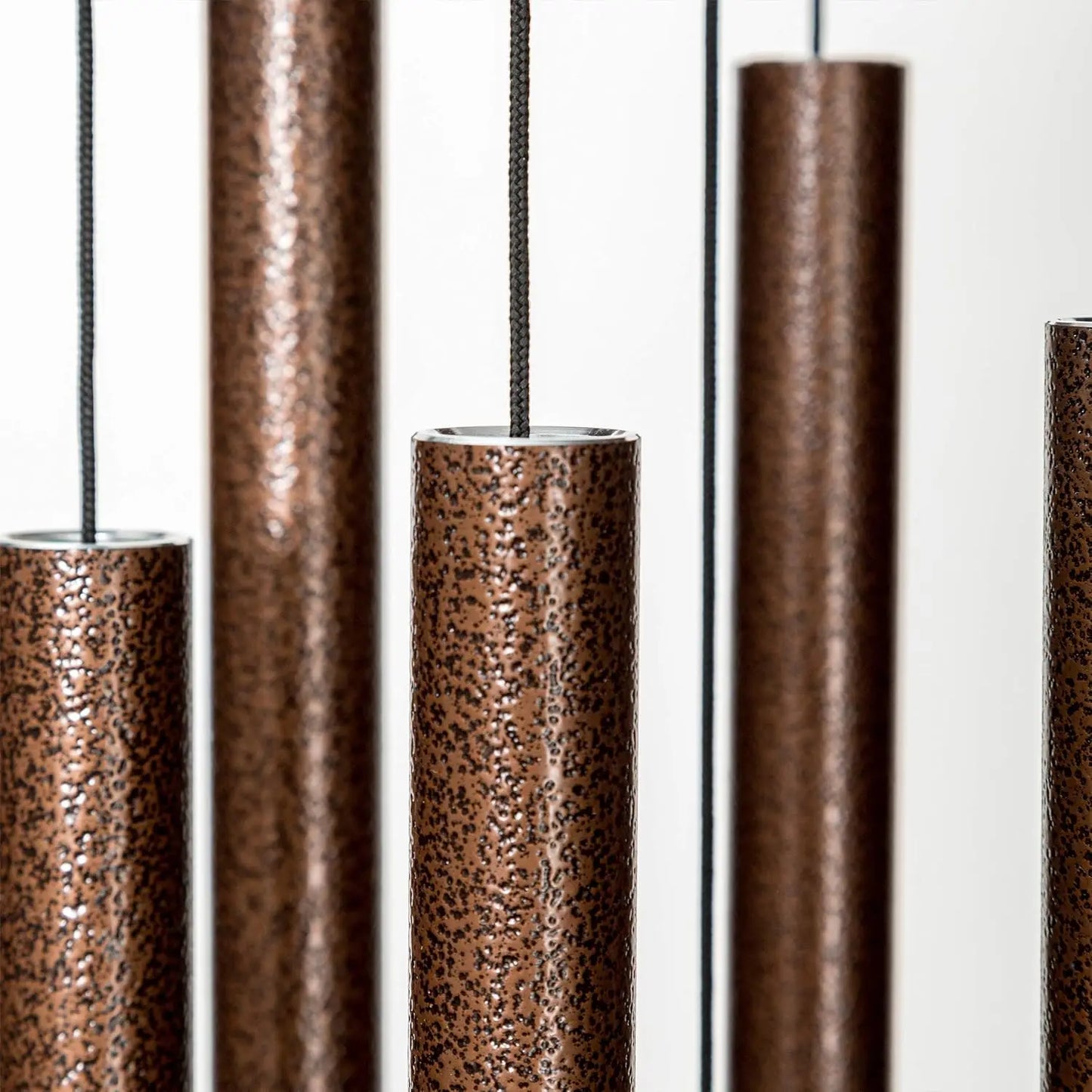 Copper Vein Wind Chime for Patio With Pentatonic Tuning
