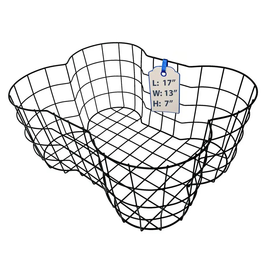 Bone Shaped Indestructible Dog Toy Basket Storage Organizer