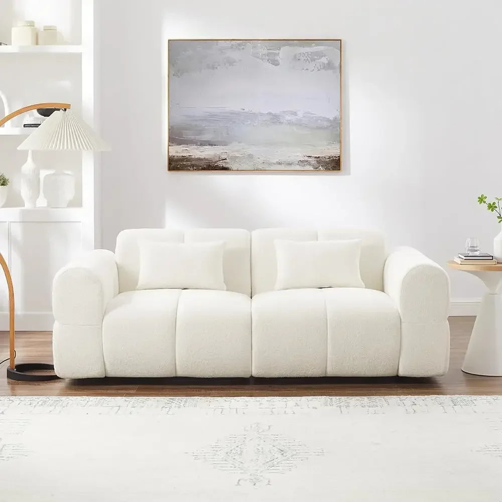 Guangbai Oversized Boucle Sofa Couch Living Room Comfort