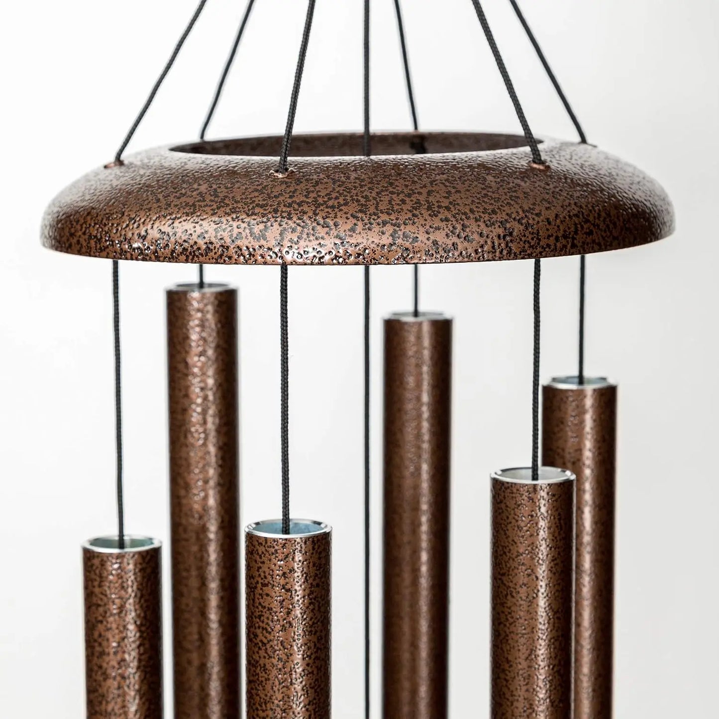 Copper Vein Wind Chime for Patio With Pentatonic Tuning