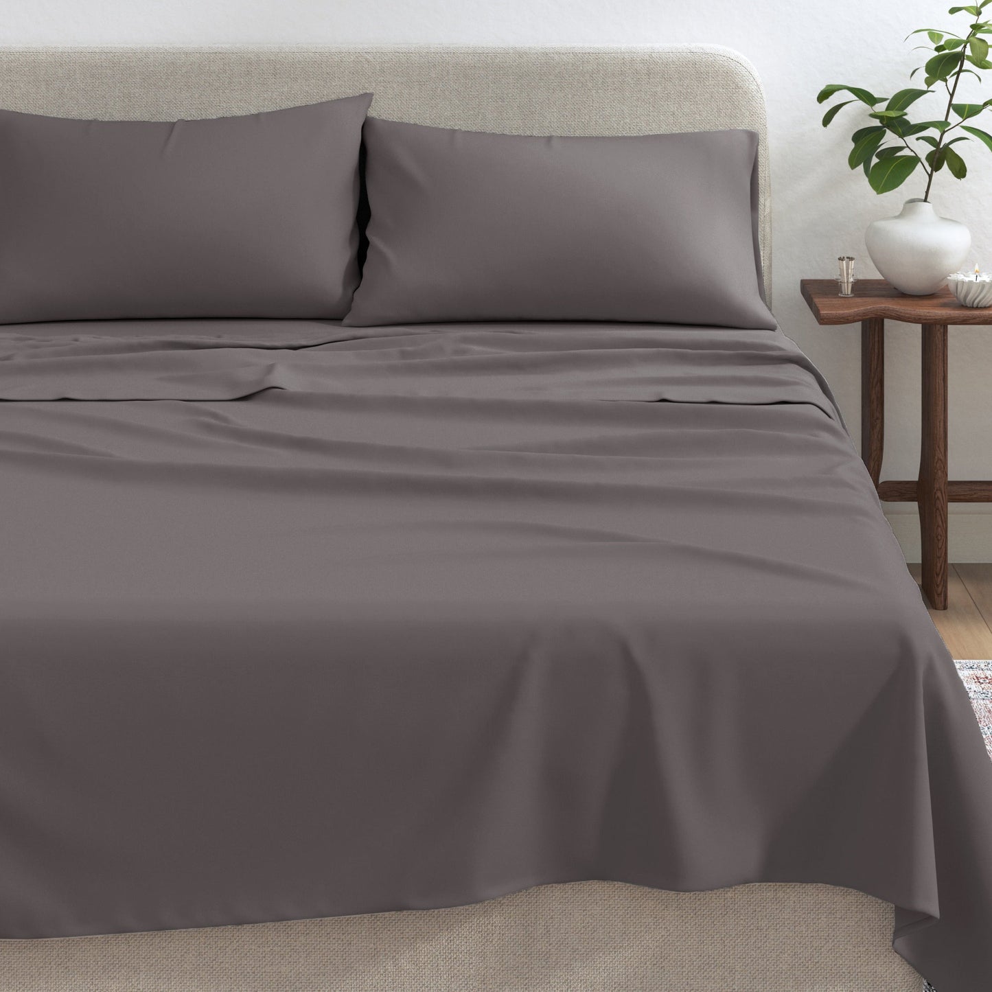 Bamboo Viscose And Cotton Jersey Knit Sheets For Breathable Comfort