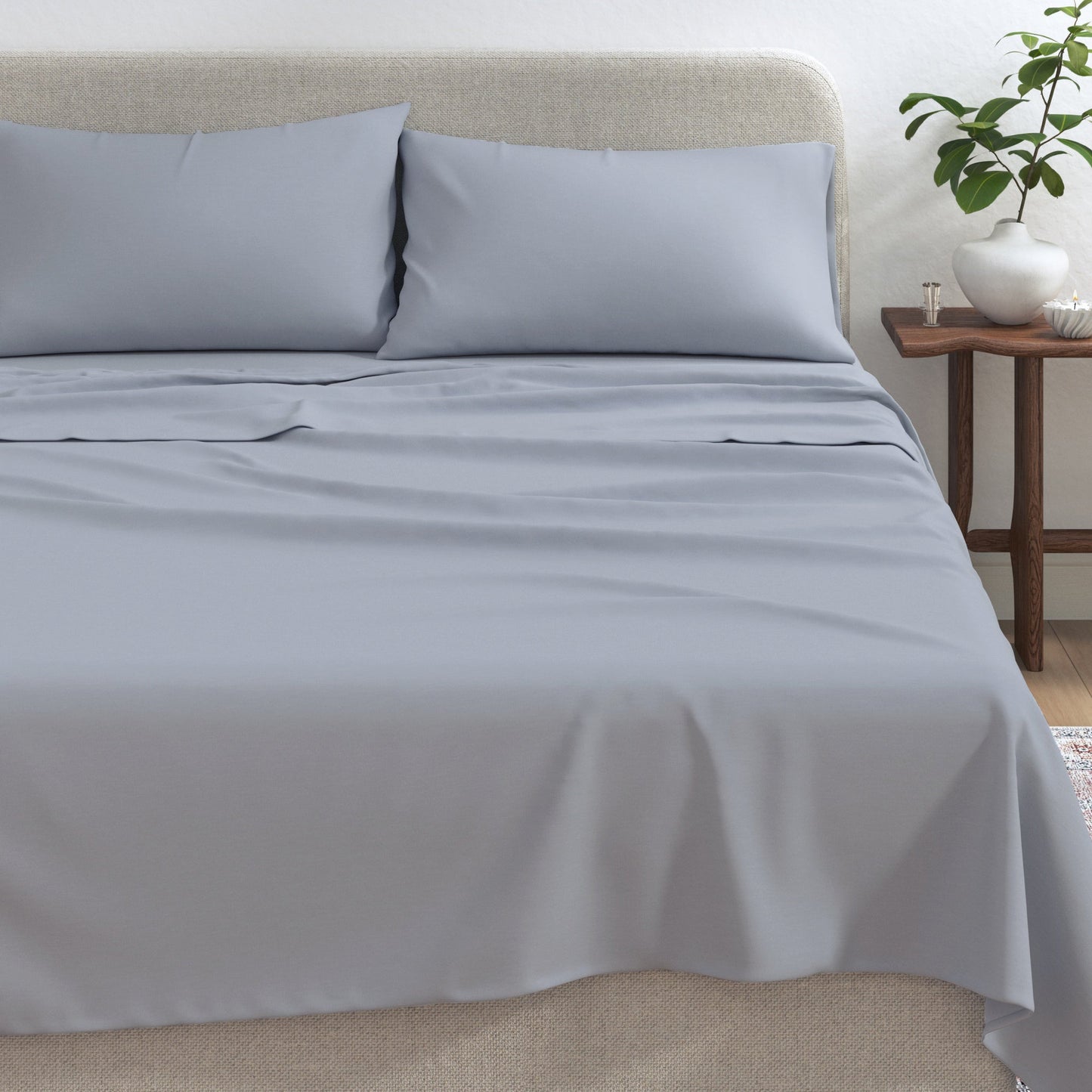 Bamboo Viscose And Cotton Jersey Knit Sheets For Breathable Comfort