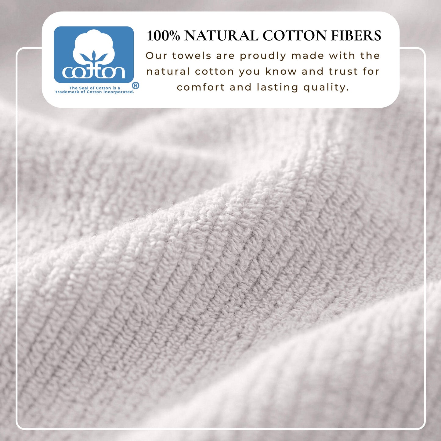 Georgiana Collection Turkish Cotton Ribbed Bath Towel Set