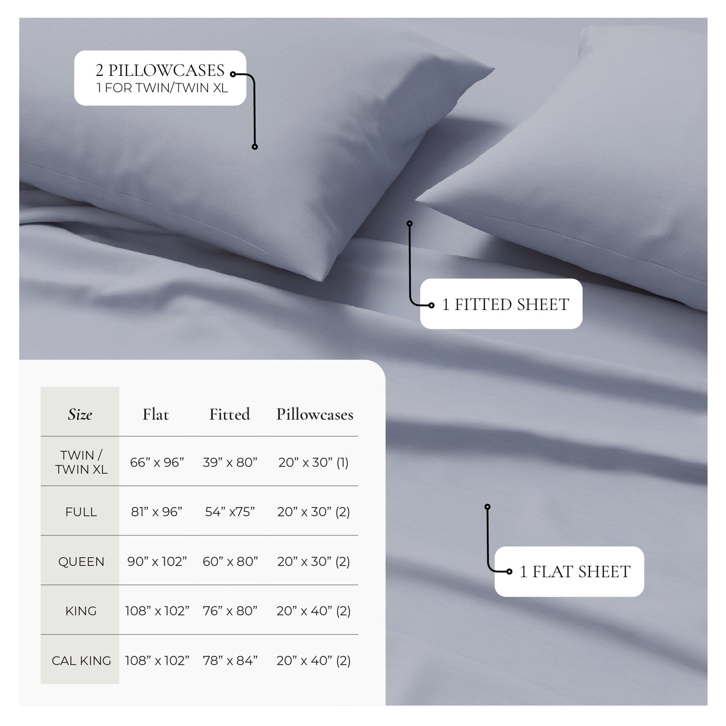 Bamboo Viscose And Cotton Jersey Knit Sheets For Breathable Comfort