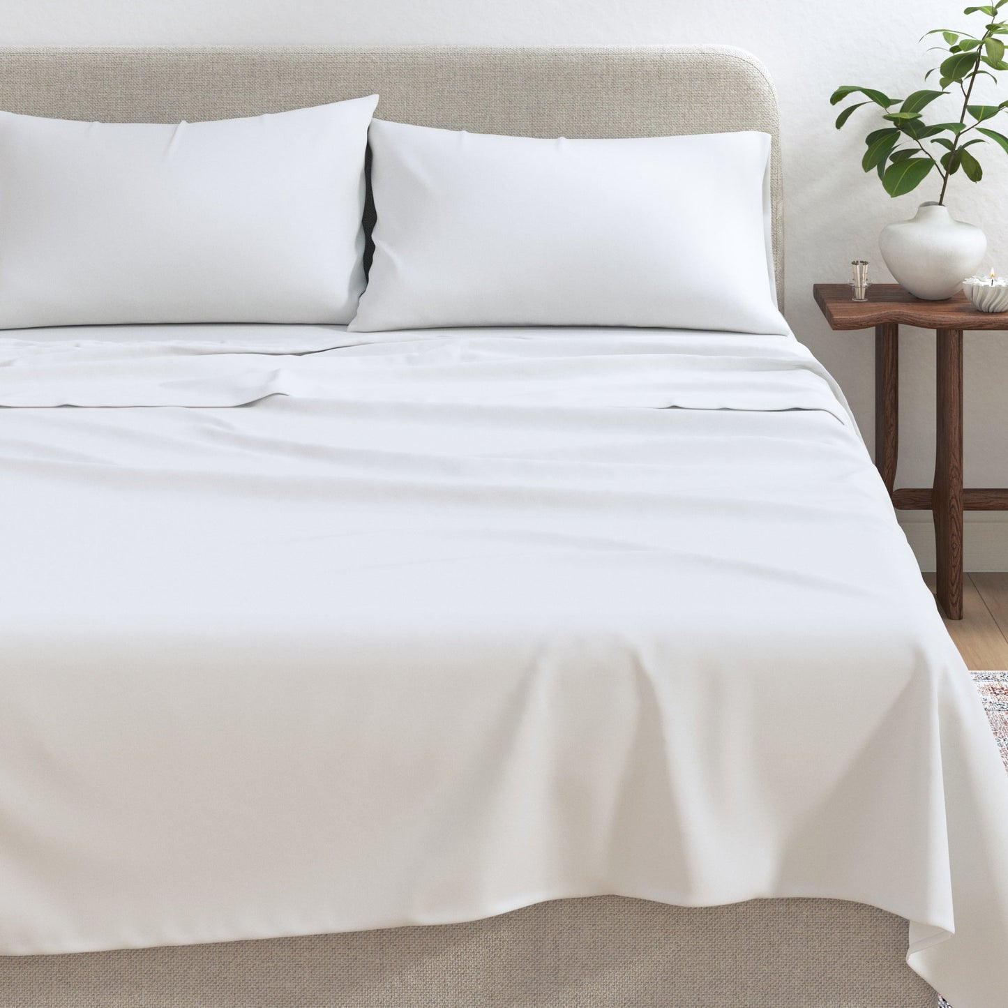 Bamboo Viscose And Cotton Jersey Knit Sheets For Breathable Comfort