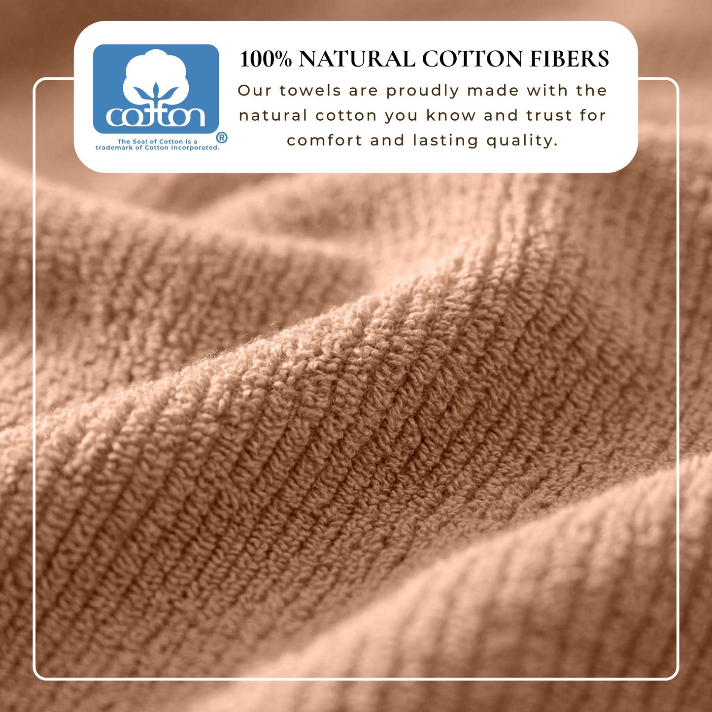 Georgiana Collection Turkish Cotton Ribbed Bath Towel Set