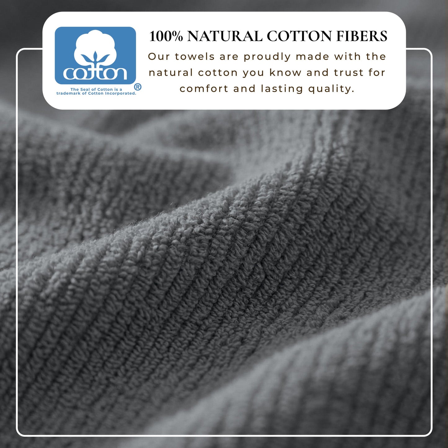 Georgiana Collection Turkish Cotton Ribbed Bath Towel Set
