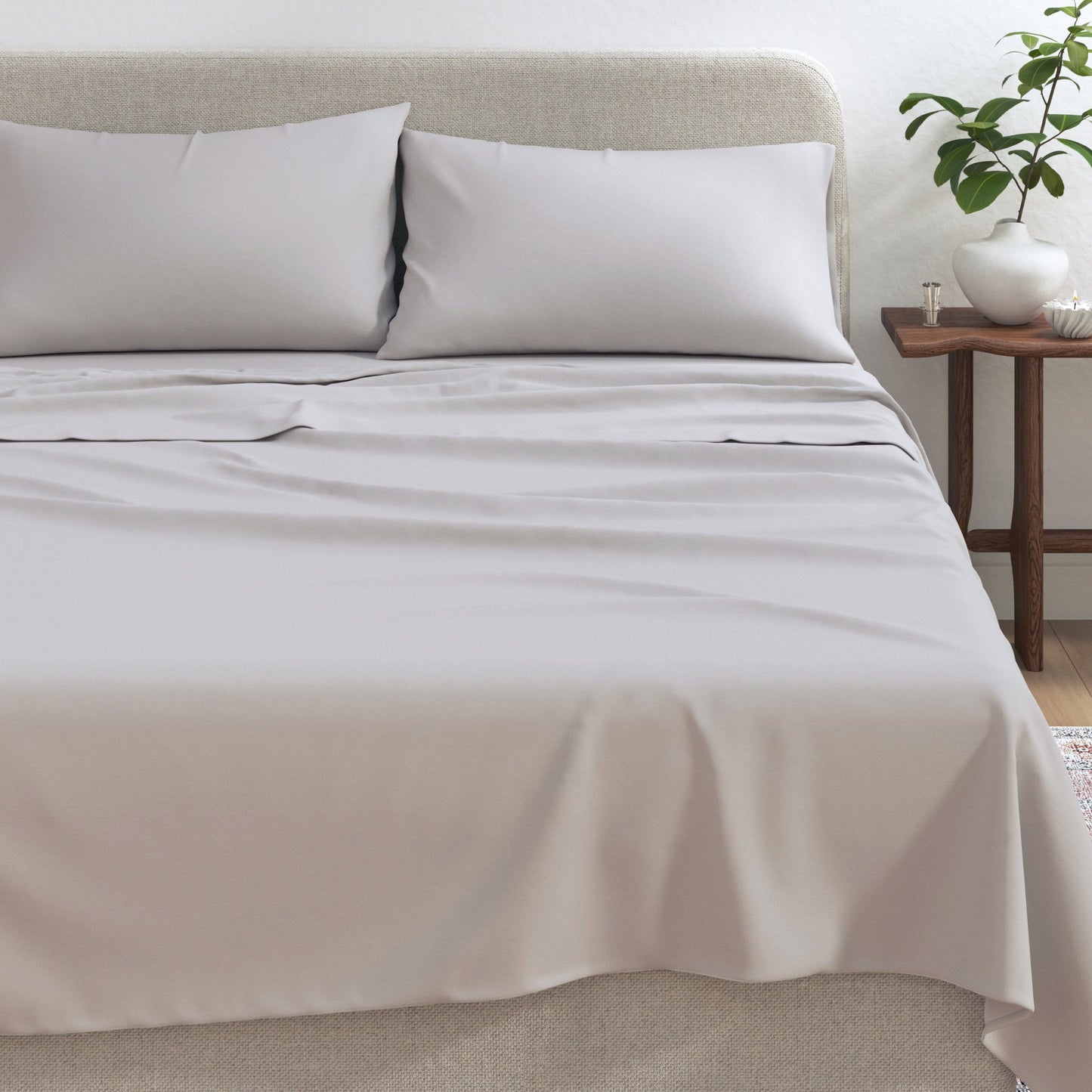 Bamboo Viscose And Cotton Jersey Knit Sheets For Breathable Comfort